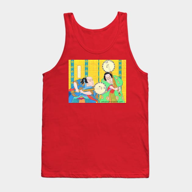 Dueling Banjos Tank Top by Art by Bryan Crowson